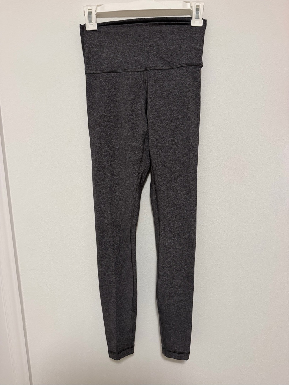 Lululemon Wunder Under Hi-Rise Tight *Luxtreme 28" Heathered Black